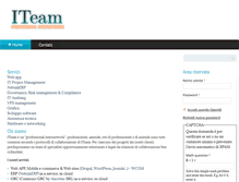 Tablet Screenshot of iteam.biz