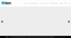 Desktop Screenshot of iteam.gr